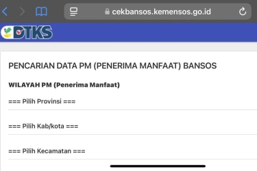 Cara Cek Penerima Bansos Kemensos 2025 Secara Online Lewat HP