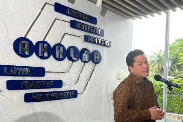 Erick Thohir Pastikan Pemotongan Anggaran Tak Buat Proyek BUMN Berhenti