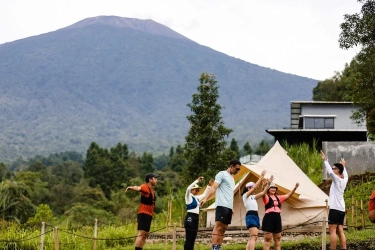 Sensasi Fun Trail Run di Lereng Gunung Slamet dengan Oksigen Berlimpah