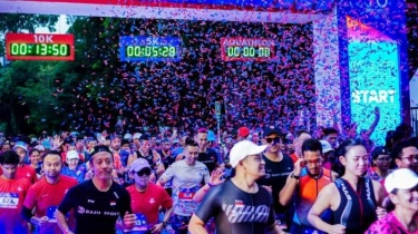 500 Pegiat Lari Ikuti Aquathlon 2025 di Stadion Akuatik GBK, Sebagian Besar Komunitas Olahraga