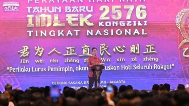 Hadiri Perayaan Imlek di TMII, Wapres Tekankan Pentingnya Persatuan Hadapi Ketidakpastian Ekonomi