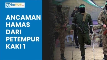 VIDEO Ejekan Telak Hamas ke Israel, Tampilkan Petempur Kaki 1 Pegang Senjata saat Bebaskan Sandera