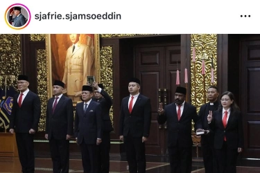 Menhan Sjafrie Lantik Deddy Corbuzier Sebagai Staf Khusus