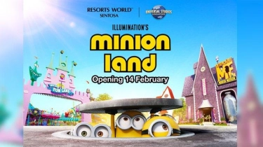 Minion Land, Surga Bagi Para Pecinta Minion Segera Hadir di Universal Studios Singapore!