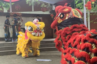 Barongsai dan Fesyen Show di Festival Cap Go Meh 2025 Bakul Budaya