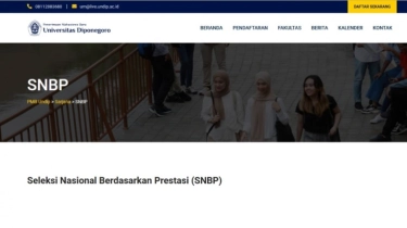 Rata-rata Nilai SNBP UNDIP 2025 di Berbagai Prodi Mulai Teknik hingga Ekonomi