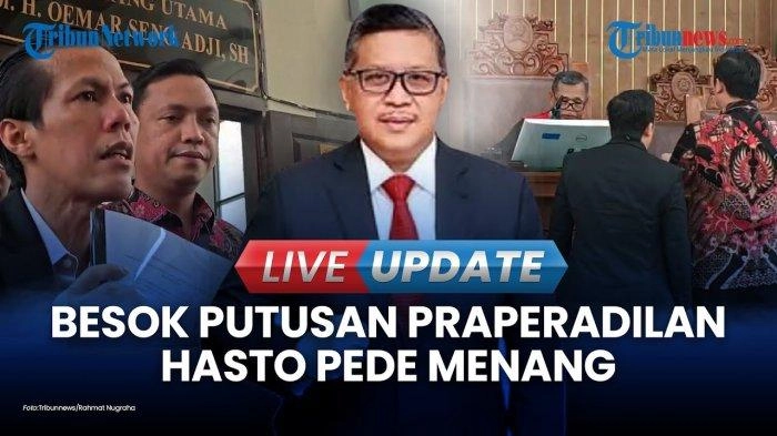 VIDEO Putusan Praperadilan Hasto Kristiyanto Dibacakan Besok, Siapa yang Akan Menang?