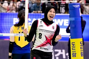 Megawati Antar Red Sparks Rebut Posisi Kedua dari Hyundai Hillstate Setelah Taklukan Hwaseong IBK Altos 3-0