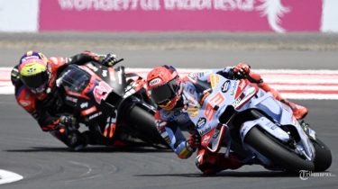 Update Hasil Tes MotoGP 2025 Thailand: Duo Marquez Memimpin, Bagnaia Posisi ke-5