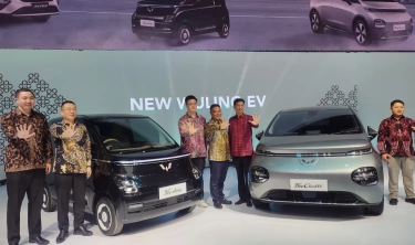 Ditawarkan Mulai Rp 184 Jutaan, Yuk, Kenalan dengan Wuling New Air EV dan New Cloud EV di IIMS 2025