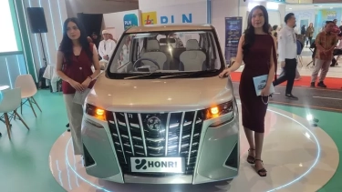 Honri Debut di Pasar Otomotif Indonesia, Bawa Boma EV Kembaran Alphard Harganya Hanya Rp 199 Juta