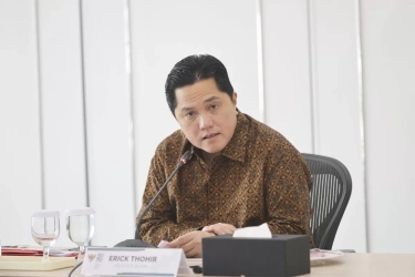 Meski Ada Efisiensi Anggaran, Menteri BUMN Erick Thohir Optimistis Target Dividen Rp 90 Triliun Tahun ini Tercapai