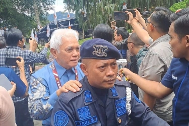 Saat Hatta Rajasa hingga Zulhas Datang ke Rumah Prabowo Naik Motor