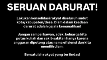 BEM SI Bakal Lakukan Konsolidasi di Kantor ICW, Tolak Efisiensi Anggaran Pendidikan Era Prabowo!