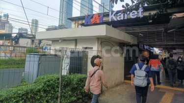 Stasiun Karet Tutup, Jalan Tembus BNI City Disiapkan