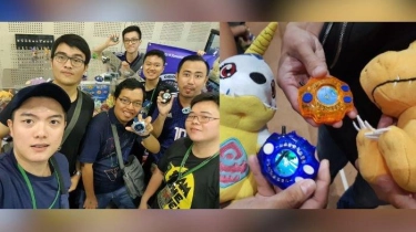 Bermain Digivice Color Evolution bersama Komunitas Digimon Indonesia