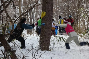 Ada Lomba Petak Umpet di Jepang, Lokasinya di Gunung Salju di Hokkaido