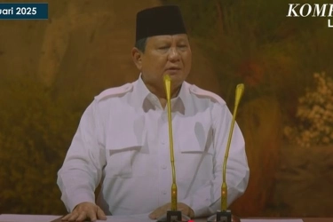 Prabowo: Pak Jokowi Saya Yakin Tak Punya Ambisi Bikin Ini Itu