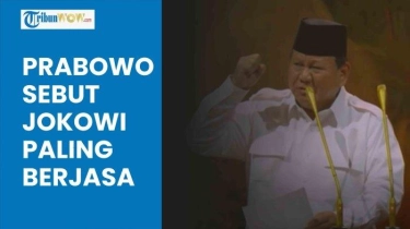 Video Prabowo Sebut Jokowi Paling Berjasa di HUT Gerindra, Nyanyian 'Terima Kasih Jokowi' Menggema