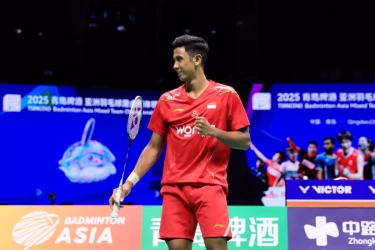 Bekuk Wonderkid Tiongkok di Final, Alwi Farhan Catatkan Rekor Sempurna di Badminton Asia Mixed Team Championships 2025