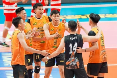 Jakarta Bhayangkara Presisi Bungkam Garuda Jaya, Amankan Posisi Final Four Proliga 2025