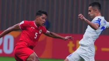 Hasil Babak 1 Timnas Indonesia vs Uzbekistan Piala Asia U-20 2025: Saling Menekan, Jens Raven Menggila