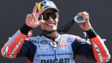 Bagnaia Kagumi Kecepatan Marc Marquez di Simulasi Balapan, Rekan Setim yang Berbahaya