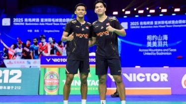 Hasil Final Badminton BAMTC 2025: Indonesia Juara! Keganasan Fikri/Daniel Bikin China Kalah 3-1