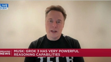 Rilis Senin Besok, Elon Musk Klaim Grok 3 Buatan X Lebih Pintar dari Deepseek dan ChatGPT