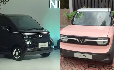 Wuling Air EV Kedatangan Pesaing Baru yakni VinFast VF3 di IIMS 2025, Siapa yang Lebih Baik?