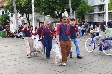 Gerakan Wisata Bersih di Kota Tua Jakarta, Wujudkan Pariwisata Berkualitas dan Berdaya Saing Global