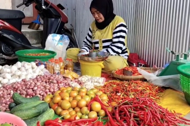 Harga Bahan Pokok 17 Februari 2025: Harga Beras dan Cabai Turun, Bawang Putih Naik