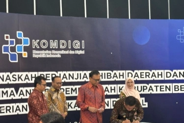 Pemkab Bekasi Hibahkan Tanah ke Komdigi, Dukung Pelatihan dan Pengembangan TIK