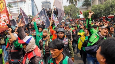 Menaker Bakal Temui Pendemo, Harap Formula Pemberian THR Ojol Segera Difinalisasi Pengusaha