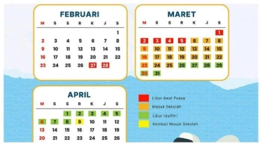 Jadwal Libur Puasa Sekolah 2025, Datangnya Ramadan Tinggal Hitungan Hari Lagi