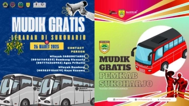 Mudik Gratis Lebaran 2025 Pemkab Sukoharjo, Cek Syarat dan Cara Daftar