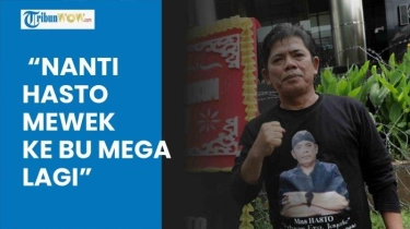 VIDEO Hasto Mangkir Panggilan KPK, Eks Kader PDIP: Mewek ke Bu Mega, Mau Dijemput Pakai Odong-odong?