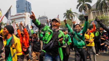 Ojol Tuntut THR Bukan Sembako, Gojek: Kami Bantu Sesuai Kemampuan!