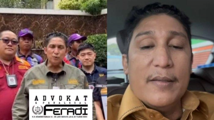 Firdaus Oiwobo Ikuti Sidang di PN Depok, Klaim Bela Klien yang Terzalimi 2 Menteri dan Gubernur
