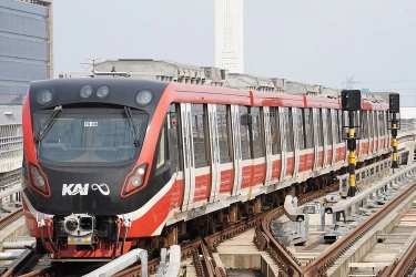 Jadwal LRT Rute Stasiun Dukuh Atas-Jati Mulya PP Terbaru Senin-Jumat