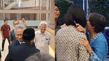 Tangis Pegawai Kemendikti Saintek Lepas Kepergian Eks Menteri Satryo, hingga Saling Berpelukan