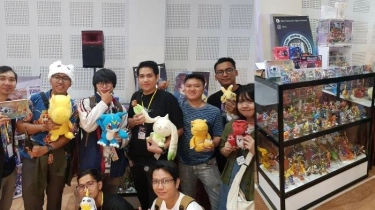 Komunitas Digimon di Jakarta Toys and Comics Fair, Wadah Kumpul Komunitas Pecinta Mainan dan Komik