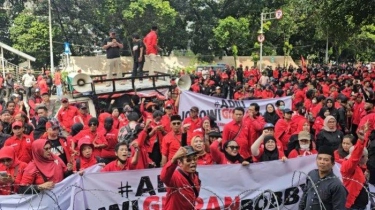 Pemeriksaan Hasto Kristiyanto di KPK Diiringi Demo Ratusan Simpatisan