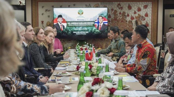 Upaya Kurangi Gas Rumah Kaca dari Sektor Hutan, RI-Norwegia Teruskan Program FOLU Net Sink 2030
