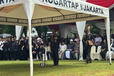 Pimpin Upacara Pemakaman Syafruddin Kambo, Kabareskrim: Dia Mentor dan Sahabat yang Setia