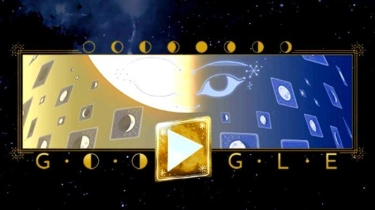 Google Doodle Hari Ini Sambut Munculnya Bulan Sabit di Februari 2025