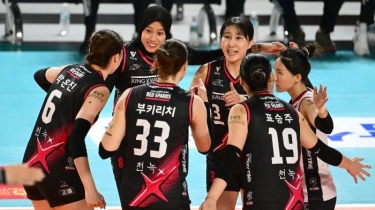 Hasil Liga Voli Putri Korea: Megawati On Fire, Red Sparks Runner-up Klasemen seusai Lumat GS Caltex