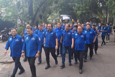 Ketua DPD Demokrat Se-Indonesia Ramai-ramai Datangi Rumah AHY Jelang Pemilihan Ketum