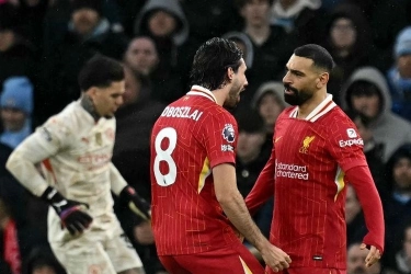 Hasil Tengah Babak Man City Vs Liverpool 0-2, Mo Salah Menyala