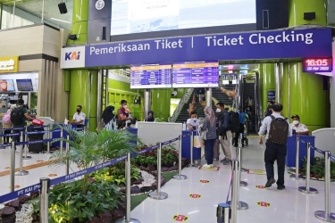 Puncak Arus Mudik 2025 di Stasiun Gambir Diprediksi 28 dan 29 Maret